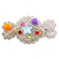 Candy Shaker Rhinestone Alligator Hair Clip