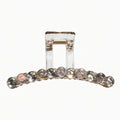 Clear Iridescent Crystal Acrylic Claw Clip