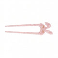 Sakura Pink Bunny Ear U-Shaped Acetate Hair Fork