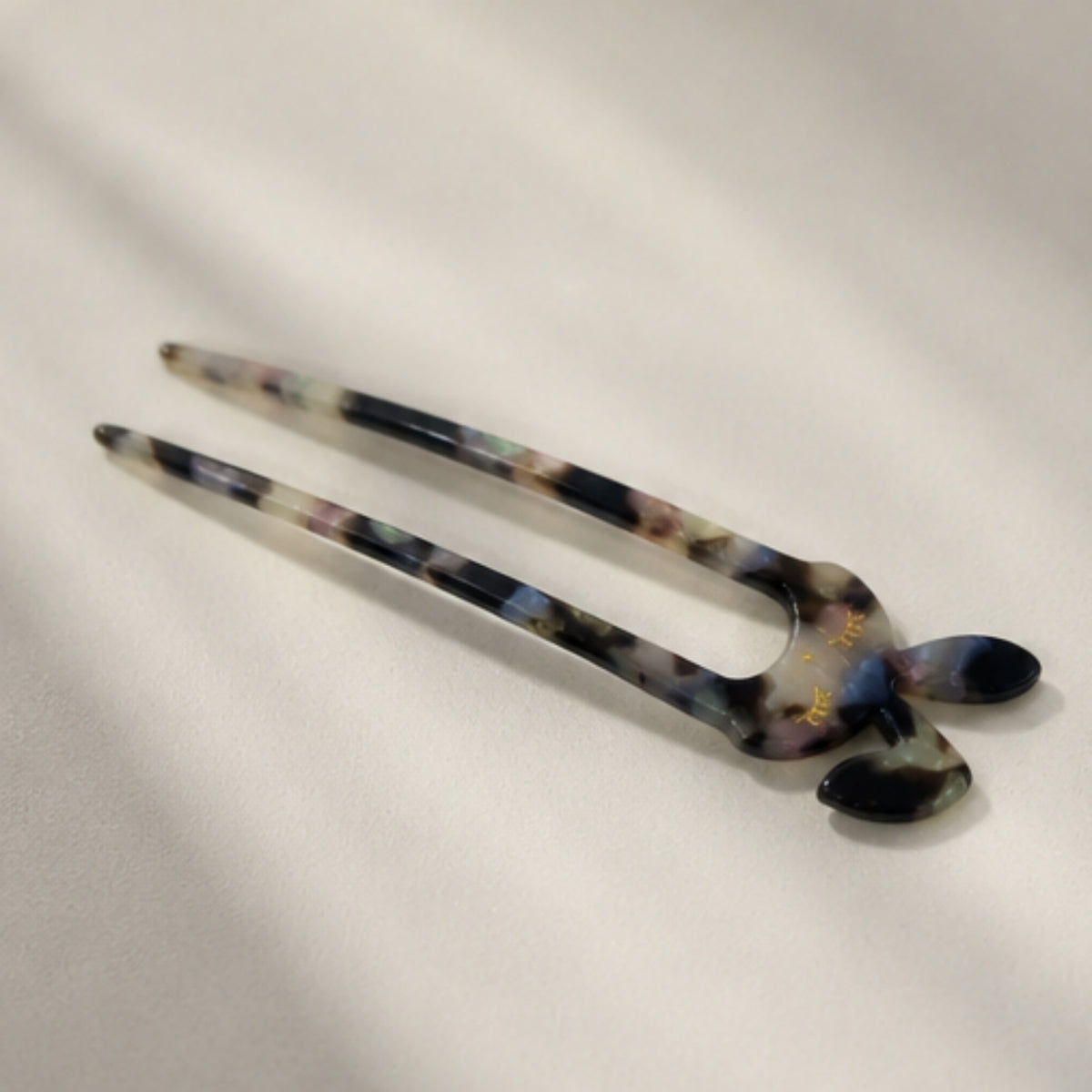 Starry Night Gold Star U-Shaped Acetate Hair Fork